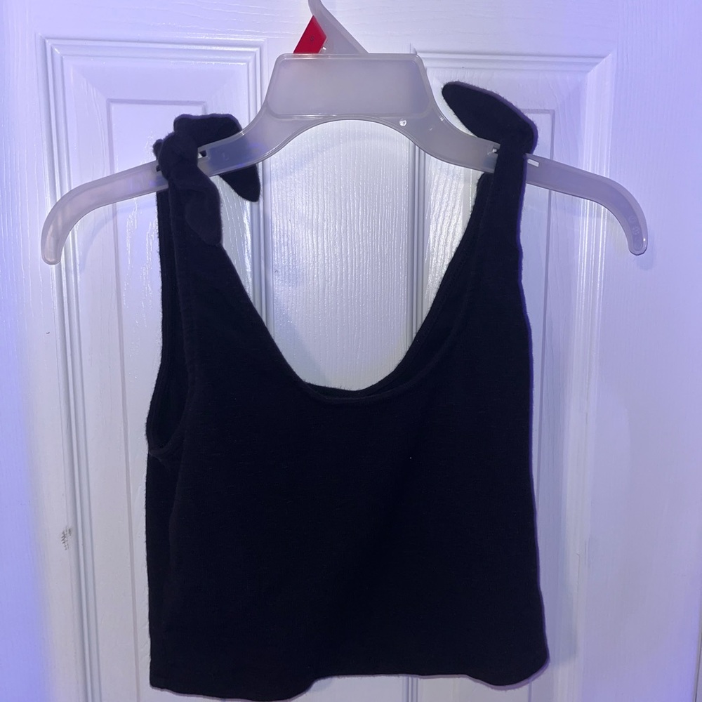 Tie tank top